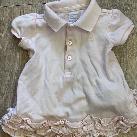 Ralph Lauren Ruffle Dress Baby Girl 3 months - Picture 1 of 4